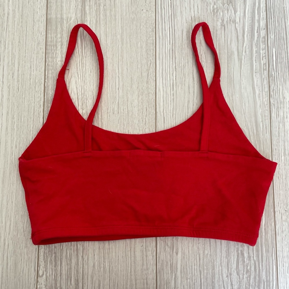 Red Crop Top - Picture 2 of 3